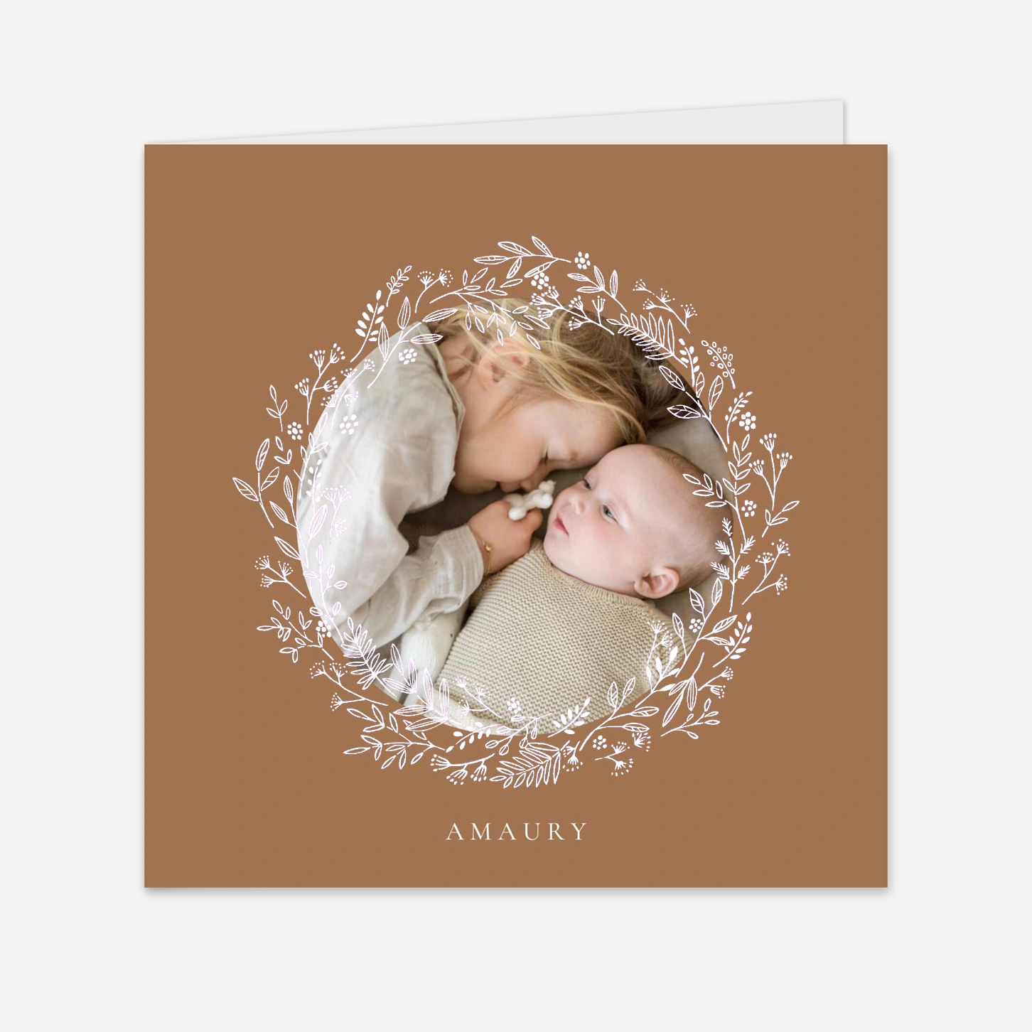 Faire-part naissance Ronde des prés