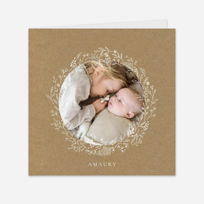 Faire-part naissance Ronde des prés