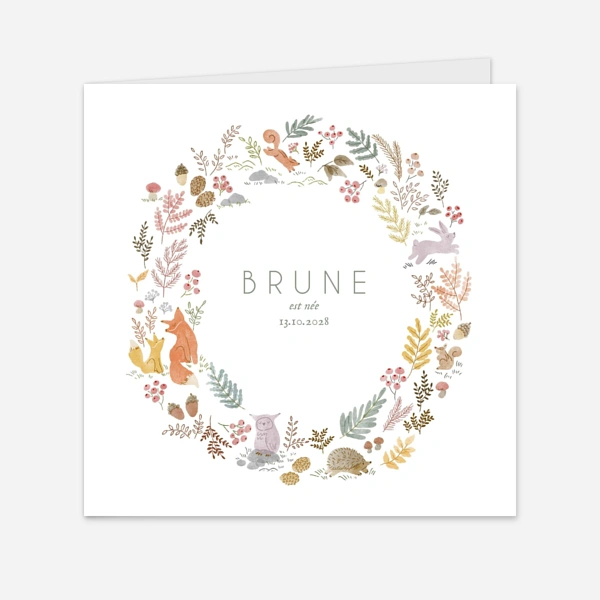Renard aquarelle