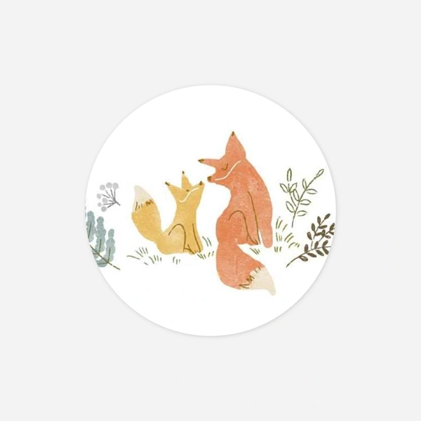 Renard aquarelle
