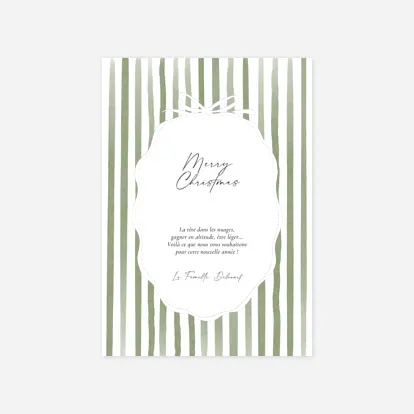 Carte de voeux Réveillon