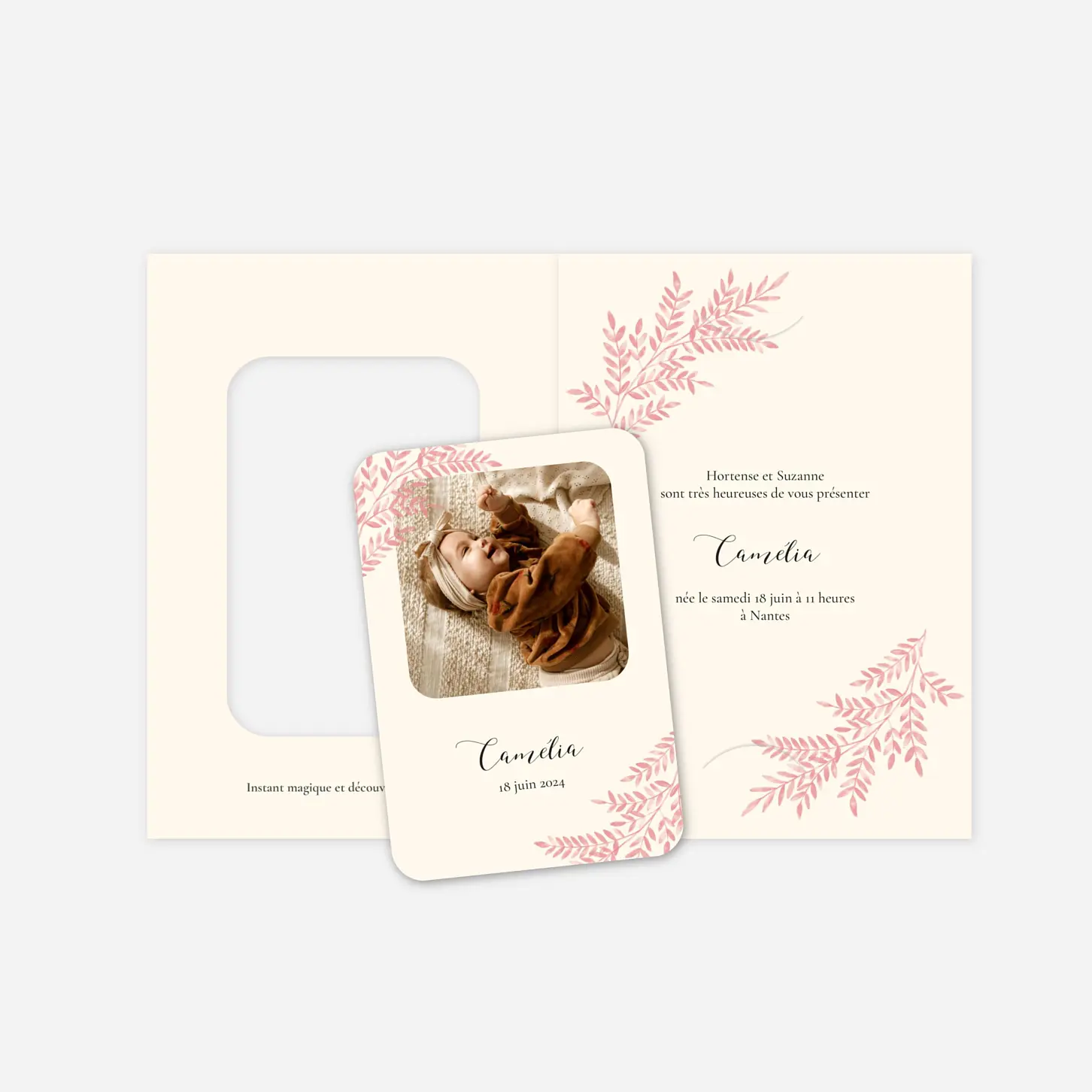 Faire-part naissance Ritournelle