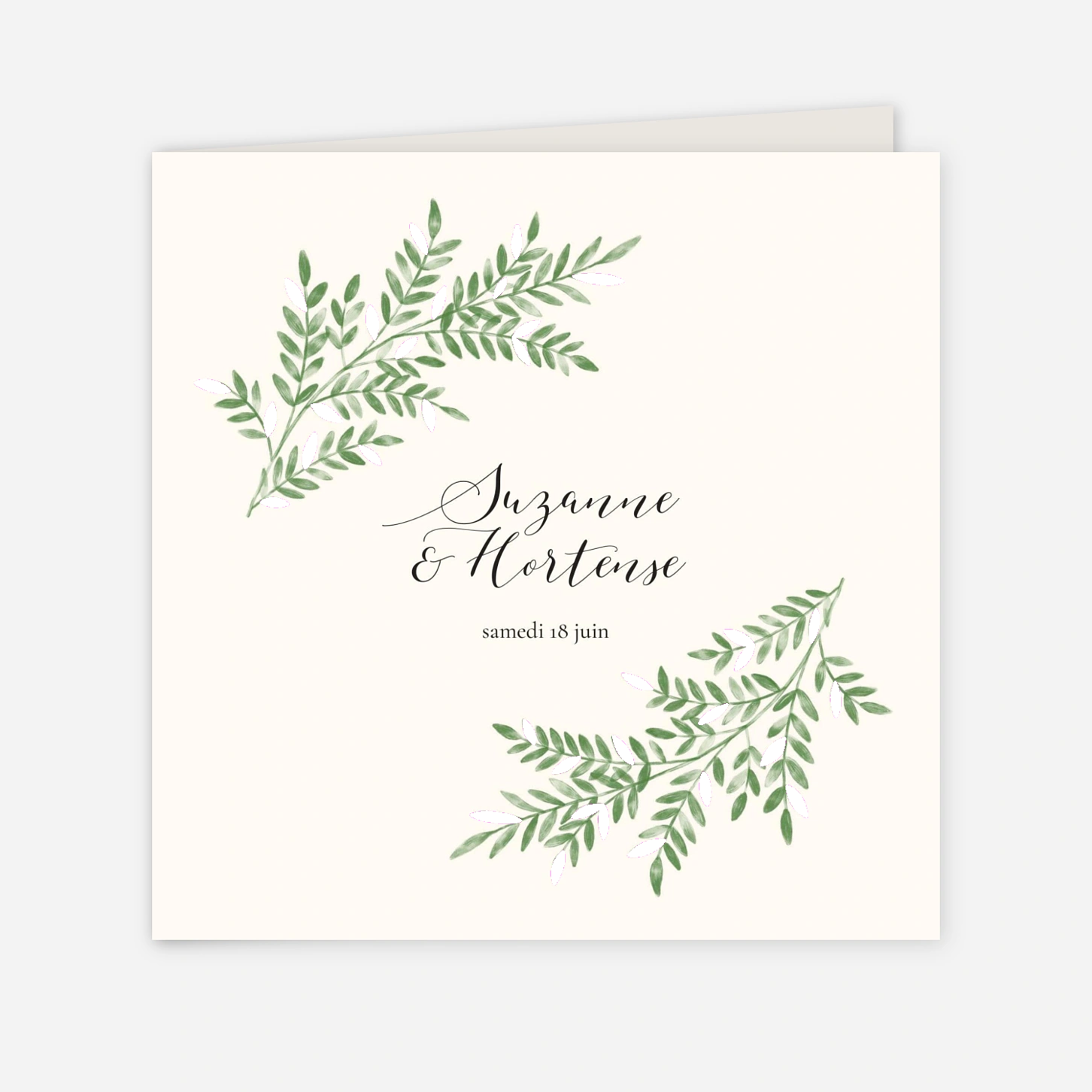 Faire-part mariage Ritournelle