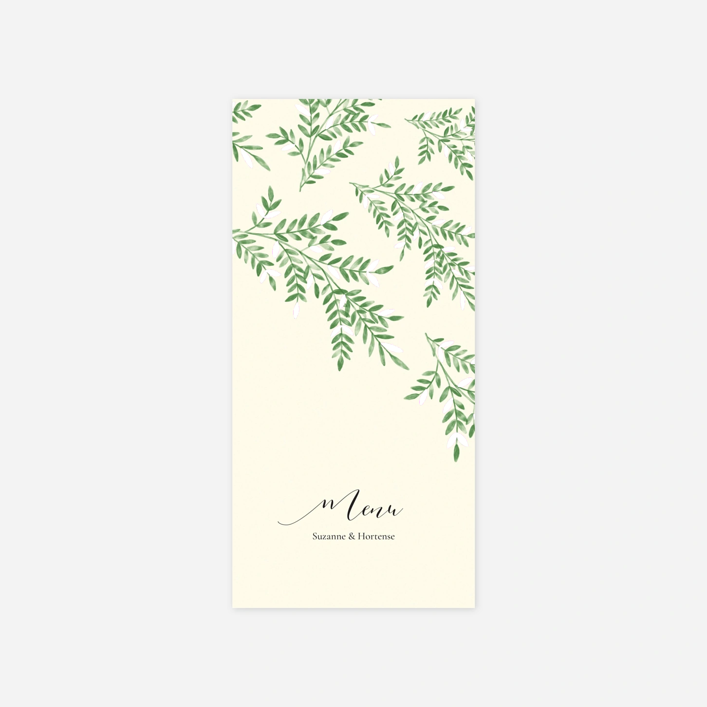 Menu mariage Ritournelle