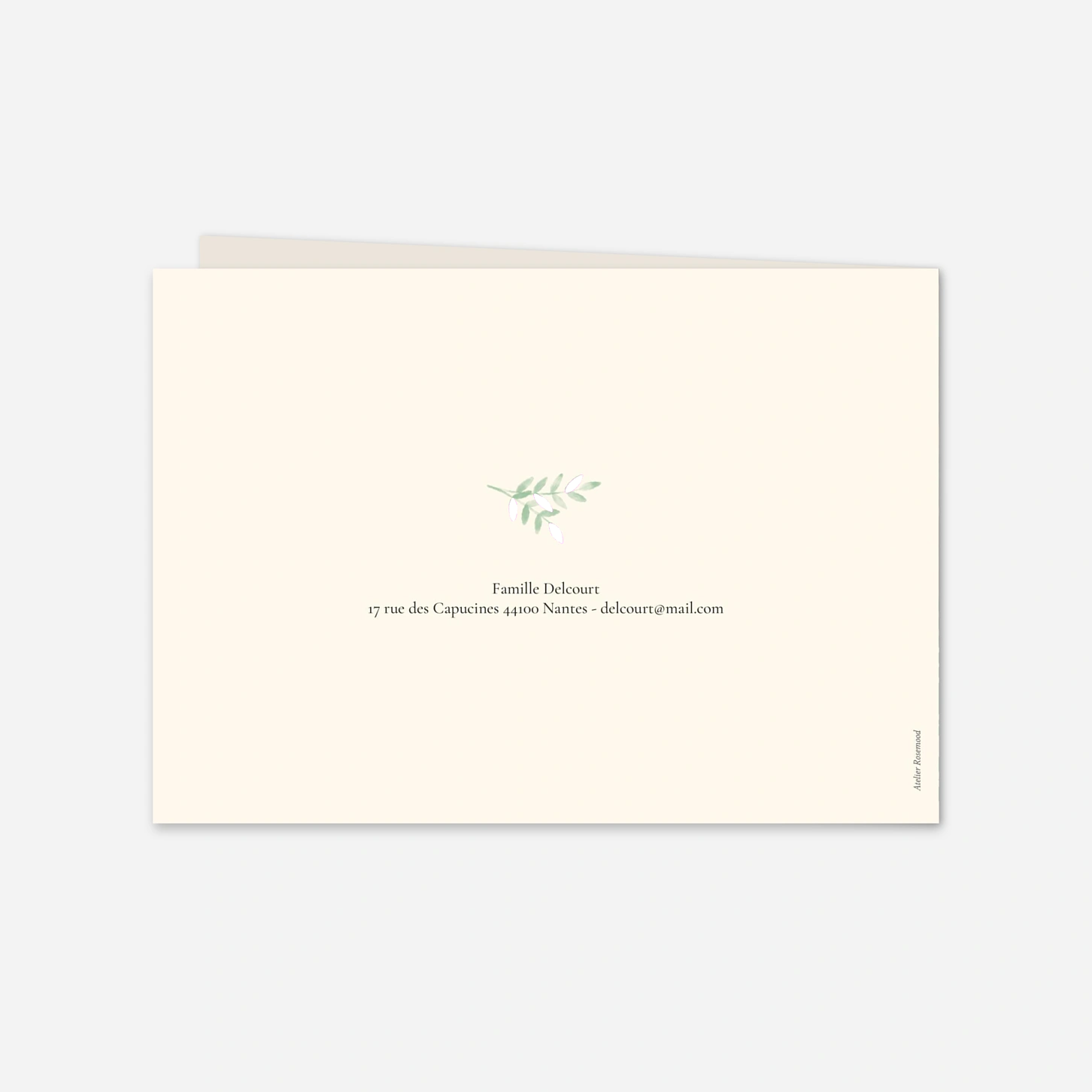 Carte de voeux Ritournelle