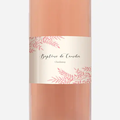 Étiquette pour bouteille Ritournelle
