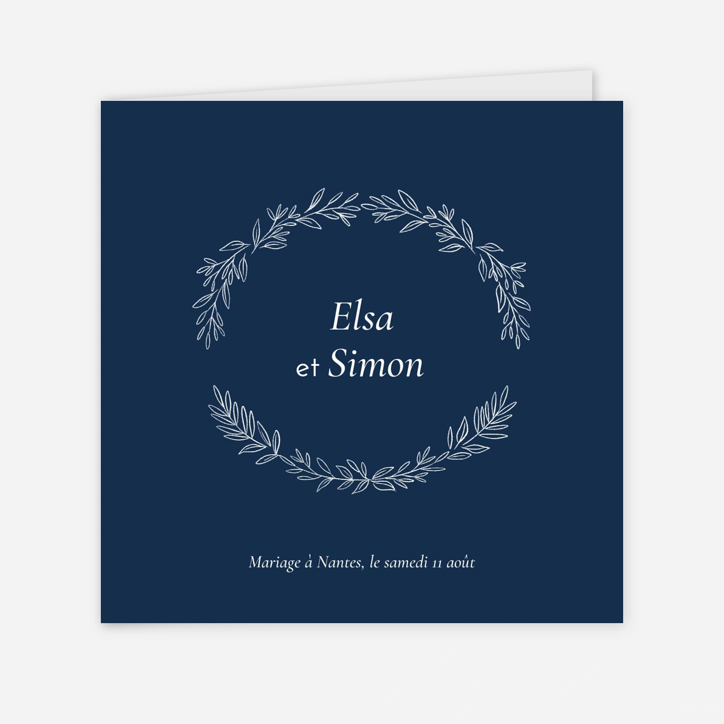 Faire-part mariage Romantique