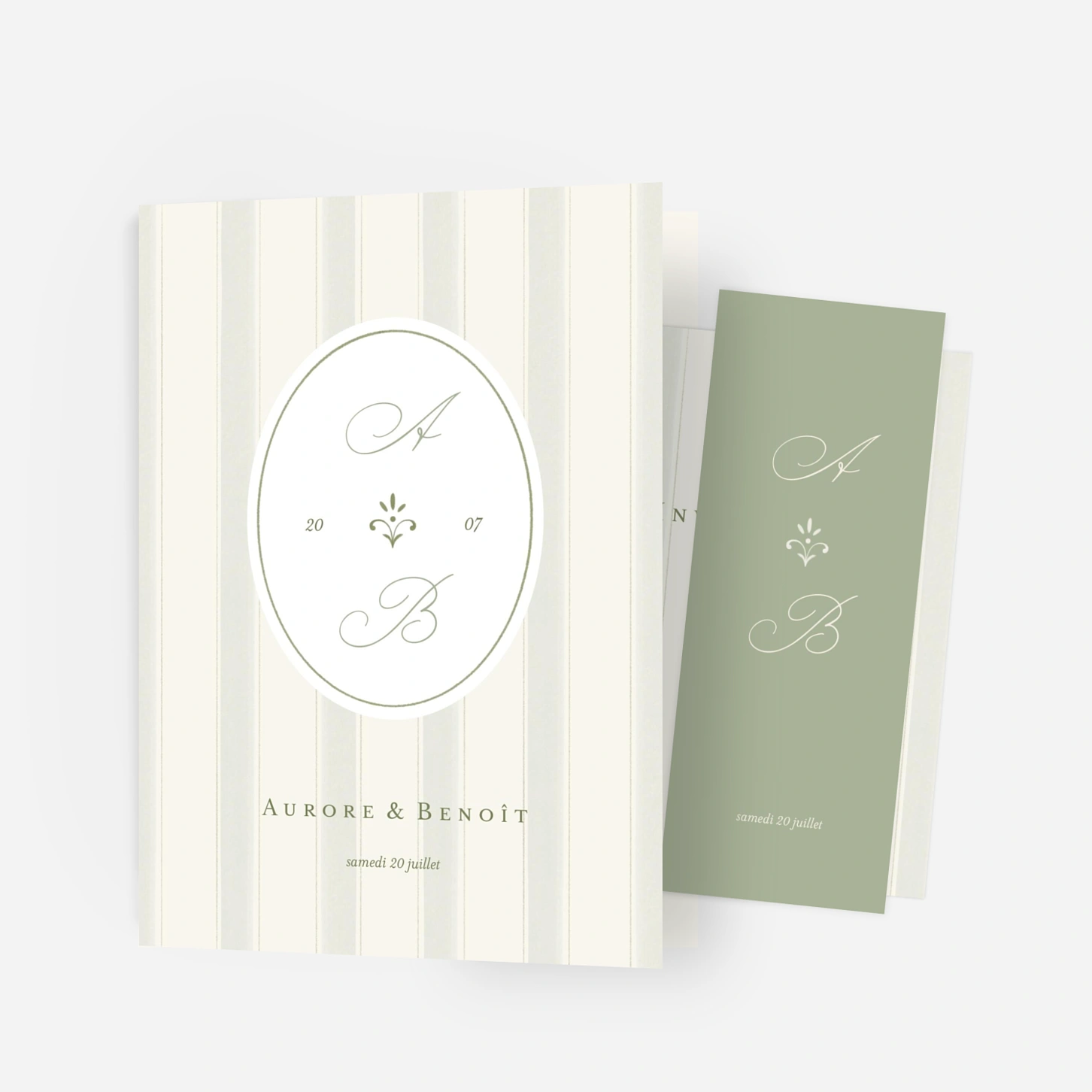 Faire-part mariage Romance vintage