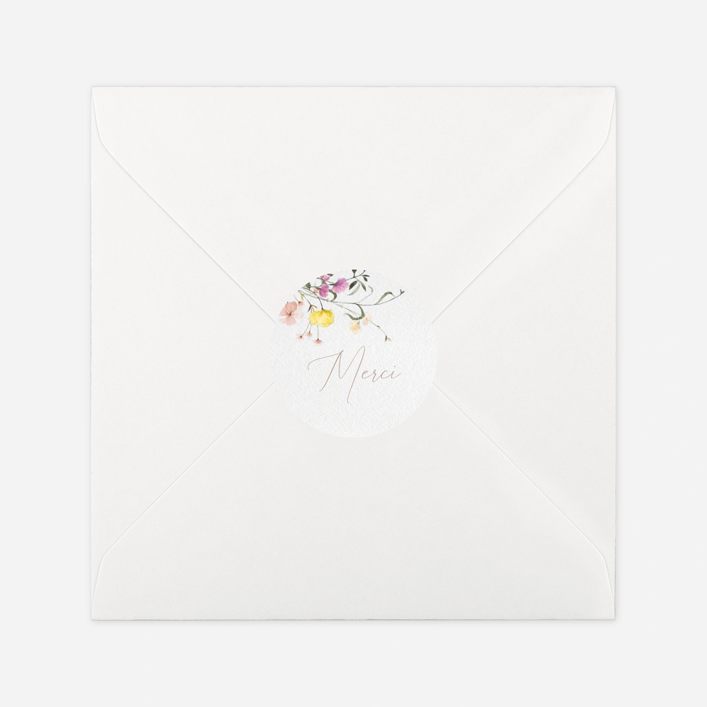 Stickers mariage Union botanique
