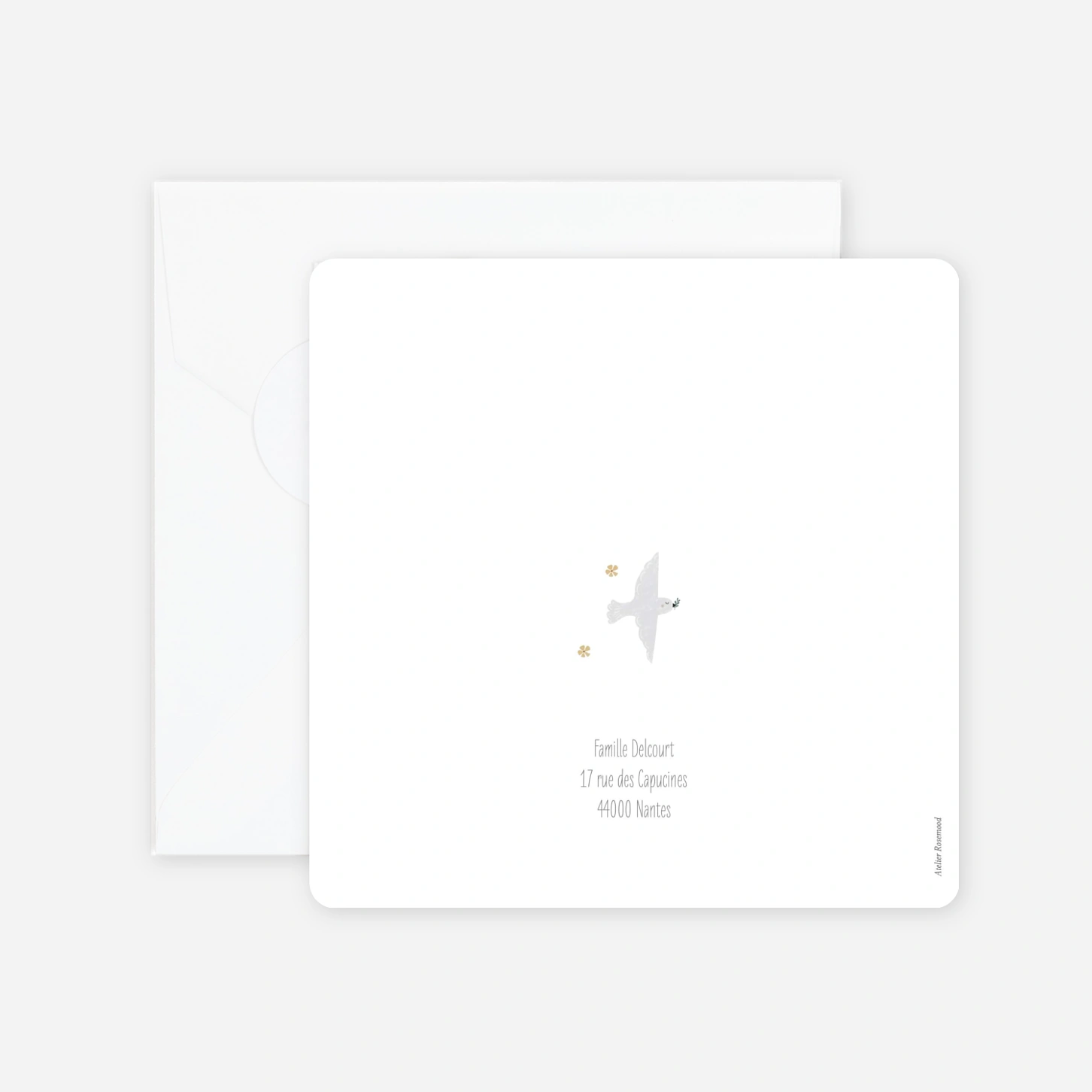 Faire-part baptême Tendre horizon