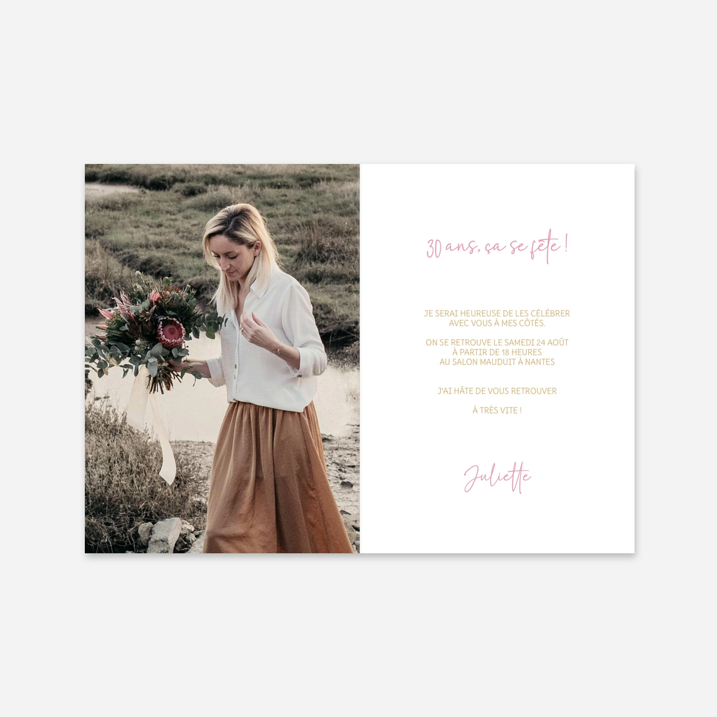 invitation anniversaire Délice de fête