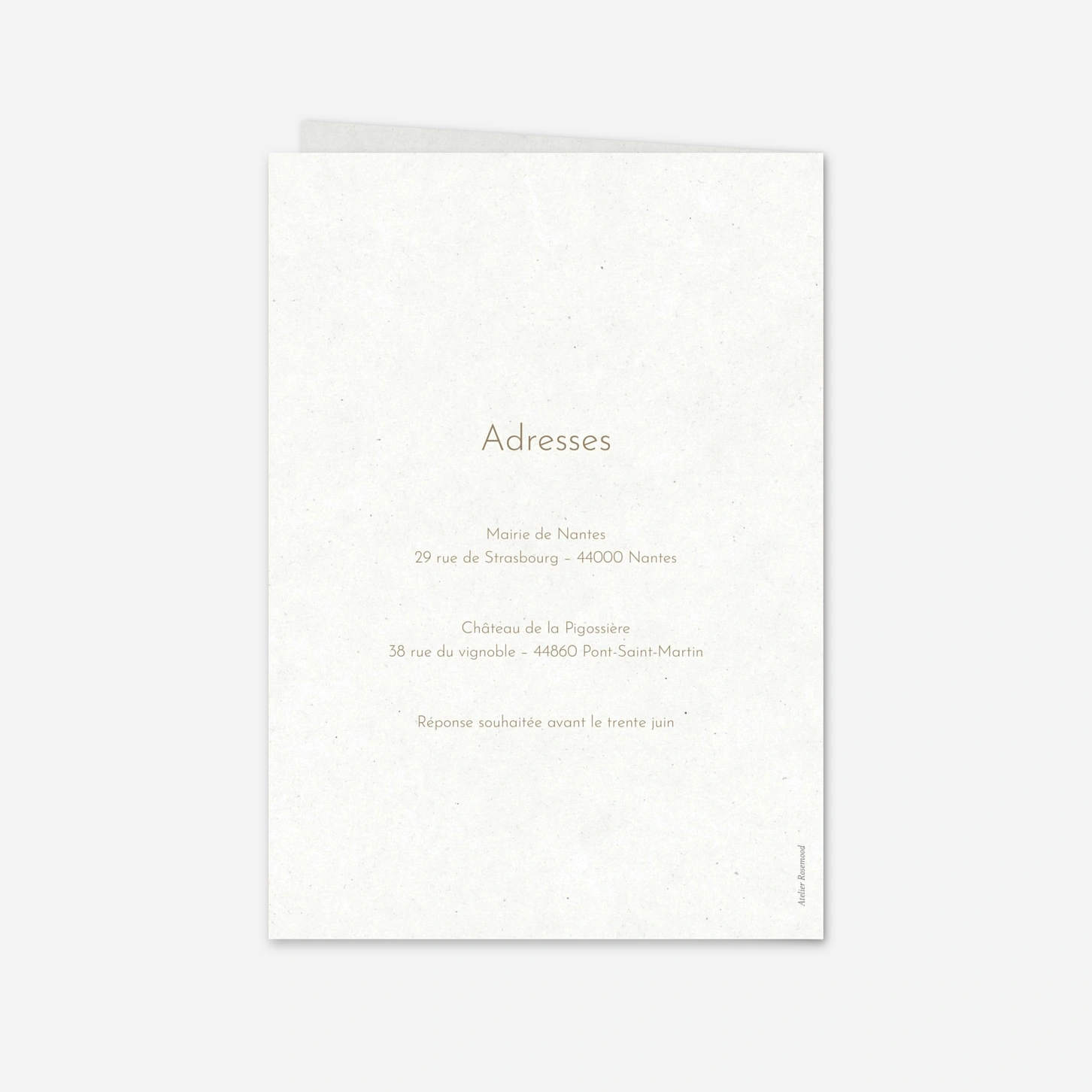 Faire-part mariage Signes d’Amour