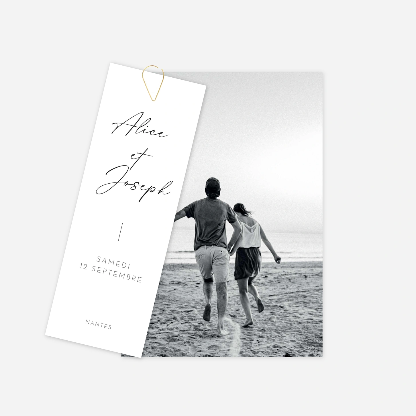 Faire-part mariage Signature I