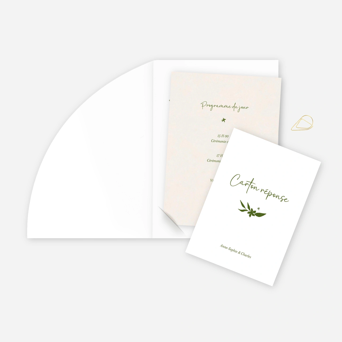 Faire-part mariage Silvano