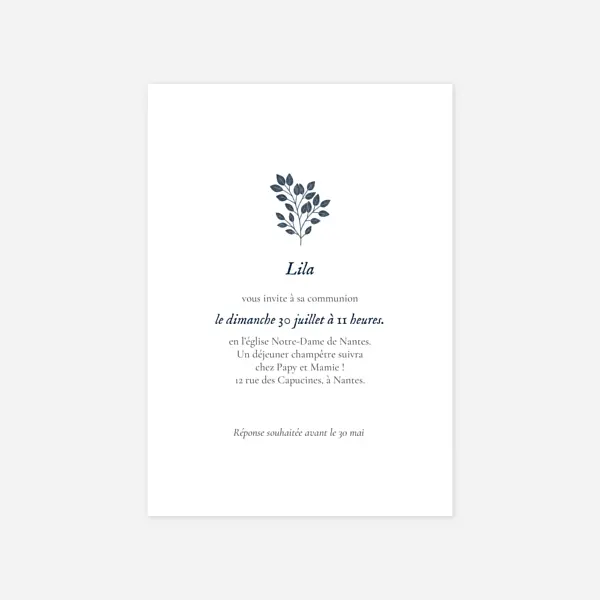 Signature végétale