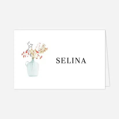 Marque-place mariage Solstice d'été