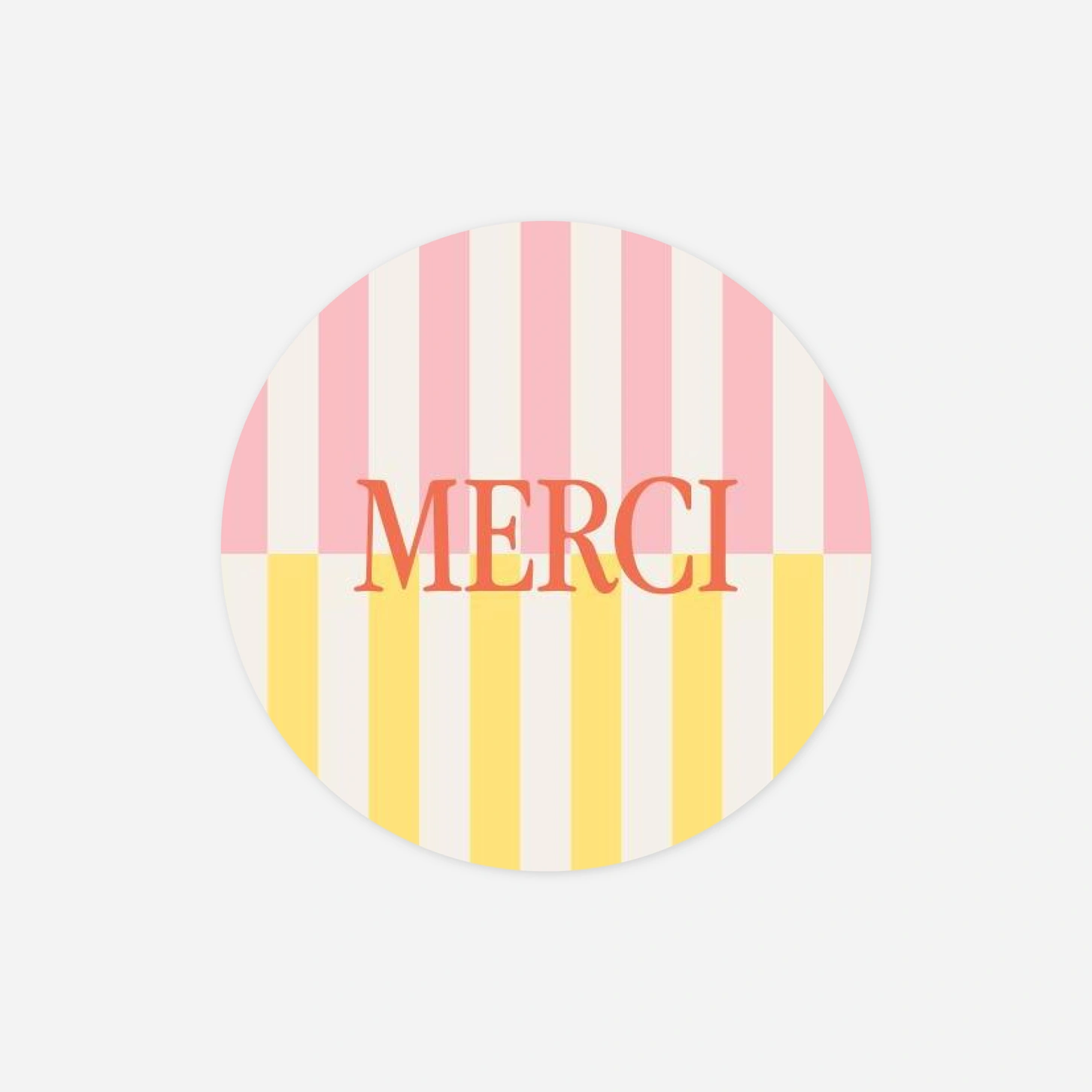 Stickers naissance Rayures estivales