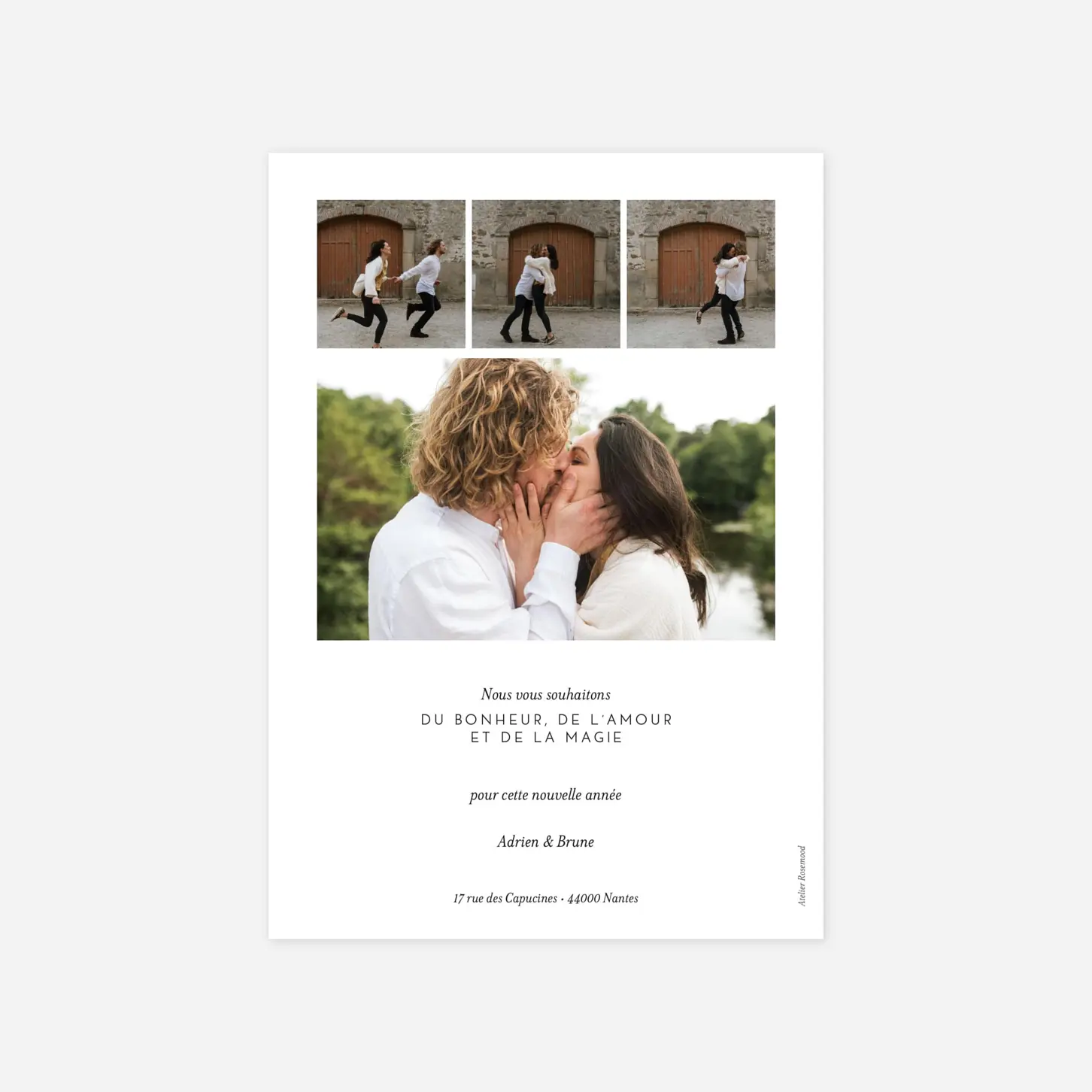 Carte de voeux Swing