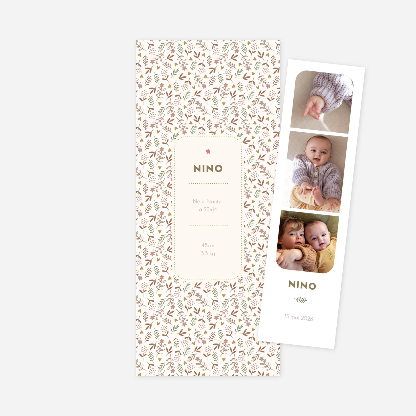 Faire-part naissance Sweet liberty