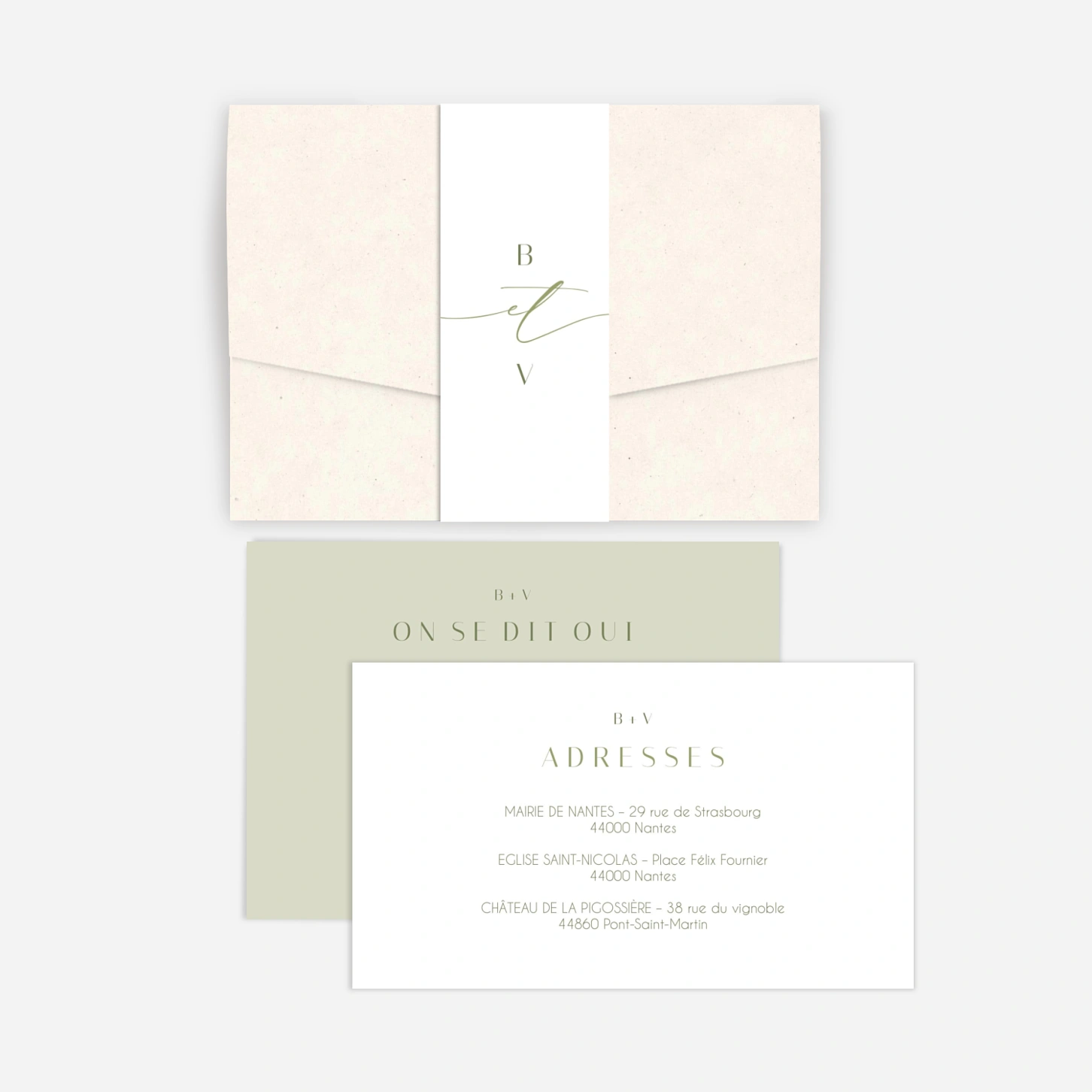 Faire-part mariage Tendre alliance