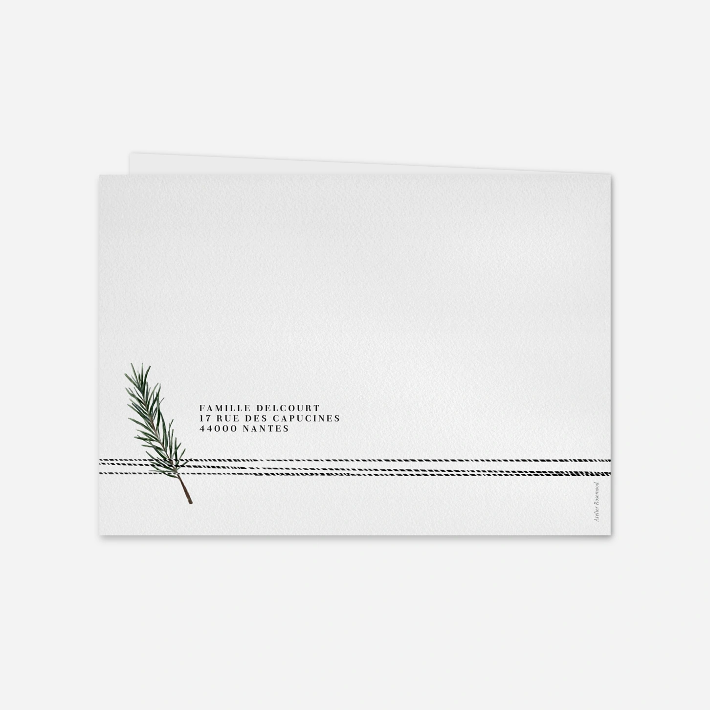 Carte de voeux Noël ensemble