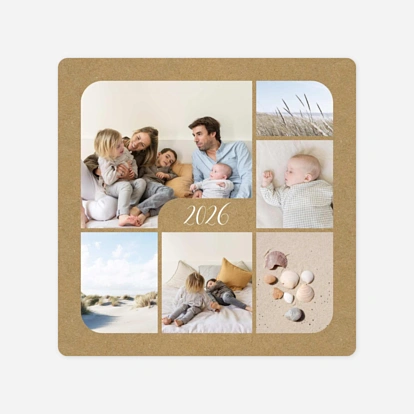 Carte de voeux Tendre innocence