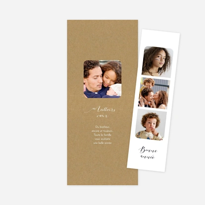 Carte de voeux Tendre innocence