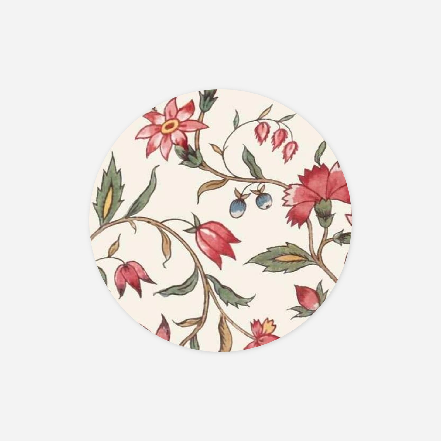 Stickers naissance Guirlande florale
