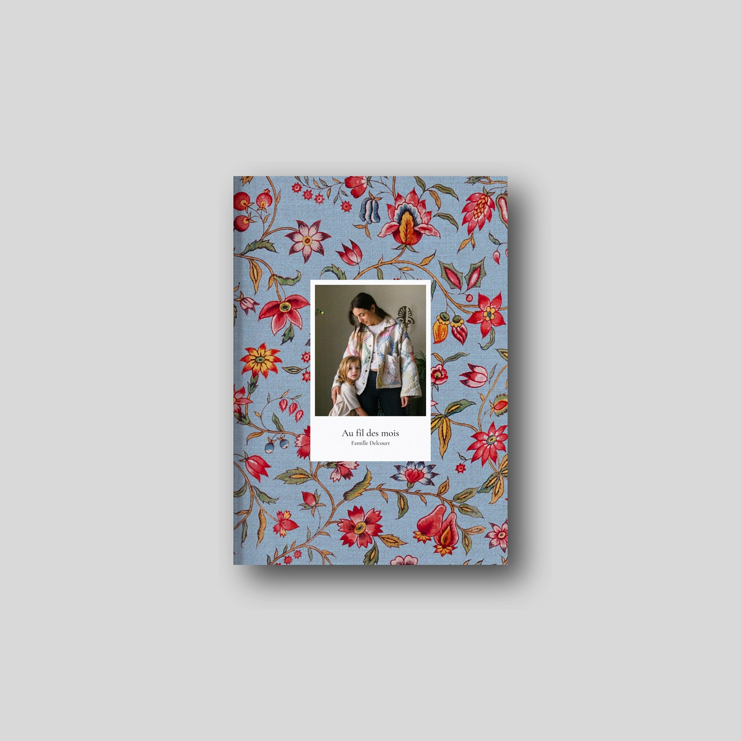 Carnet personnalisé Guirlande florale