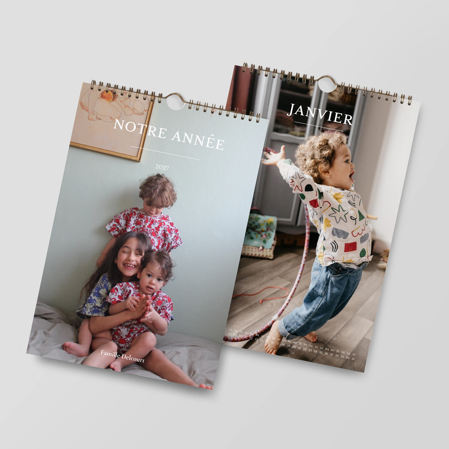 Calendrier mural Tendres moments