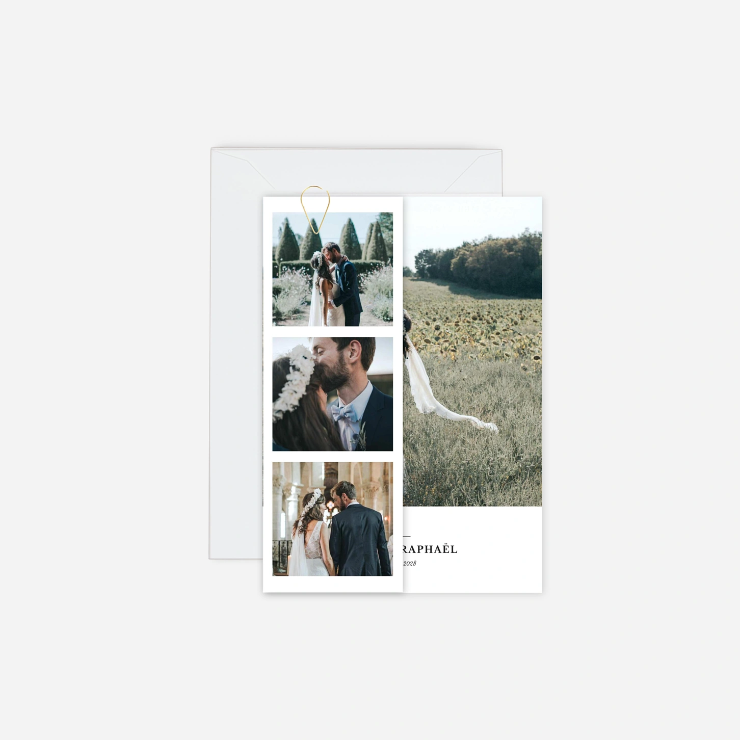 Carte de remerciements Tout simplement