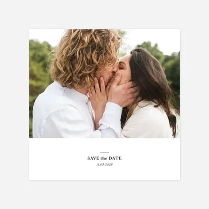 Save the date Tout simplement