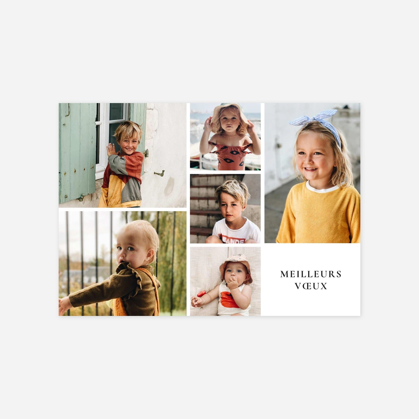 Carte de voeux Tout simplement