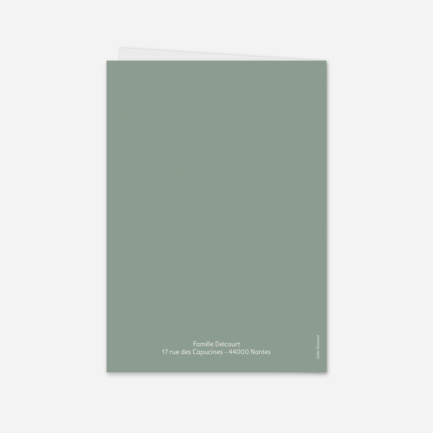Faire-part naissance Trésor du Cœur