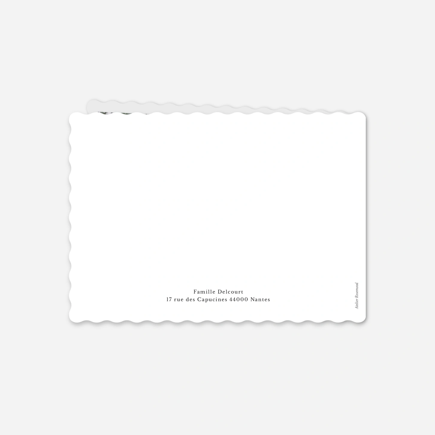 Carte de voeux Triptyque