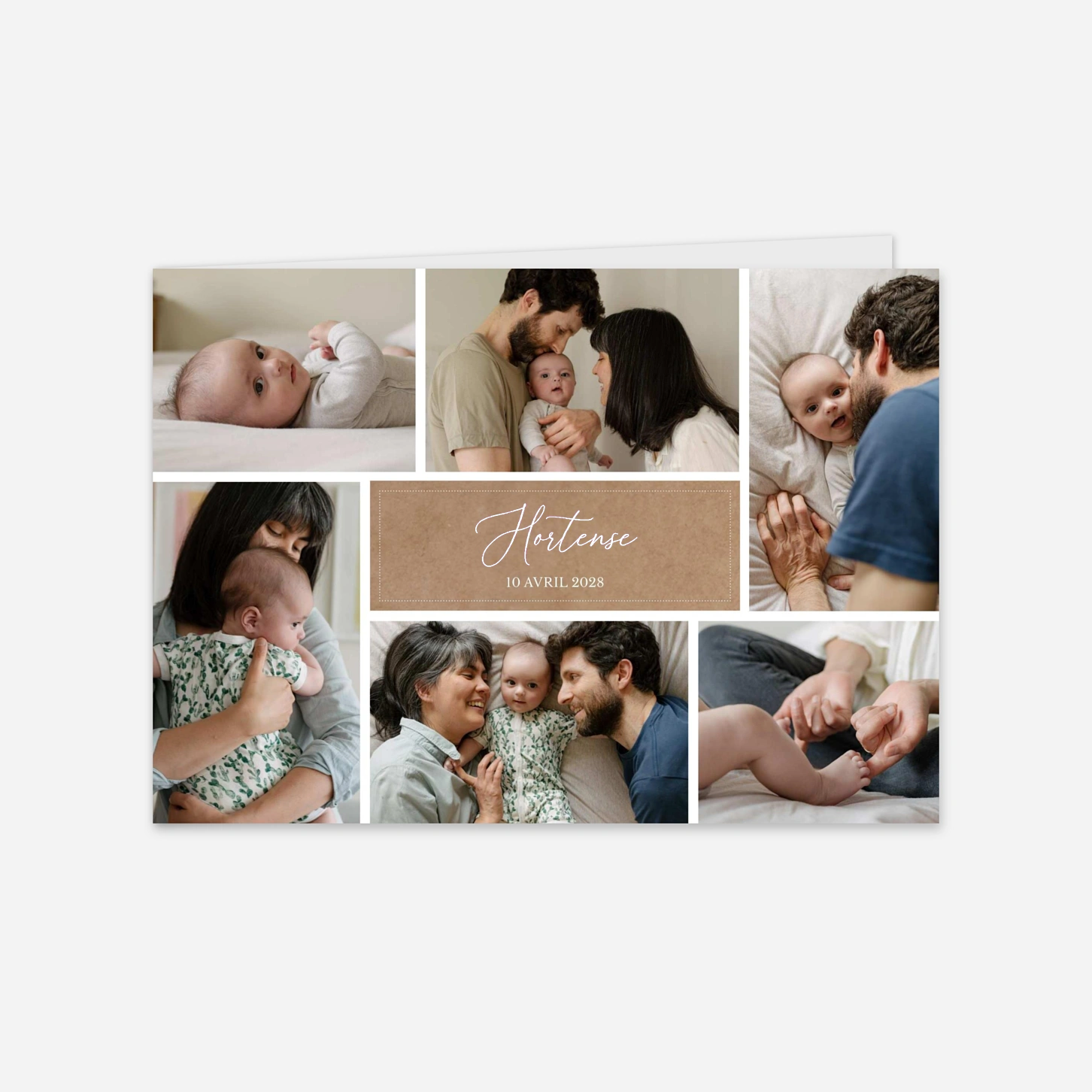 Faire-part naissance Trésor de Vie