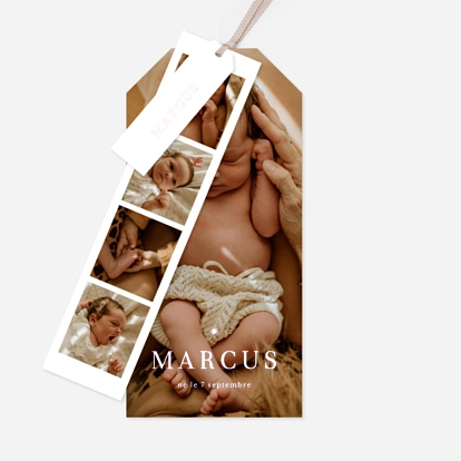 Faire-part naissance Une étoile est née