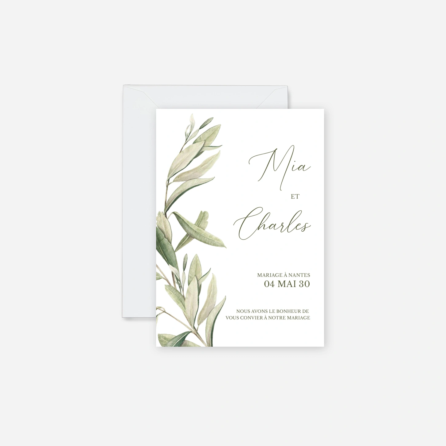 Faire-part mariage Union en Provence