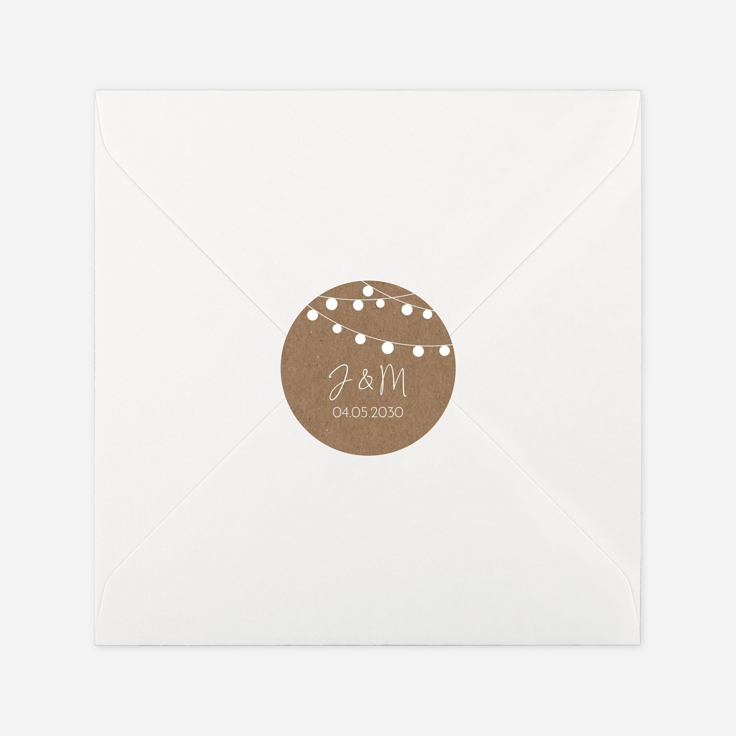 Stickers mariage Promesse dorée