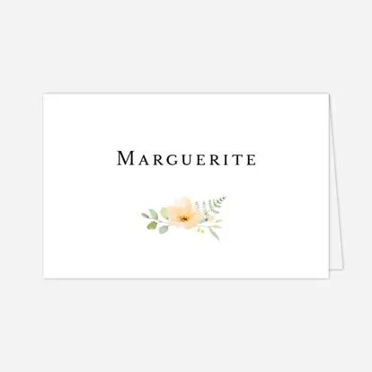 Marque-place mariage Union champêtre