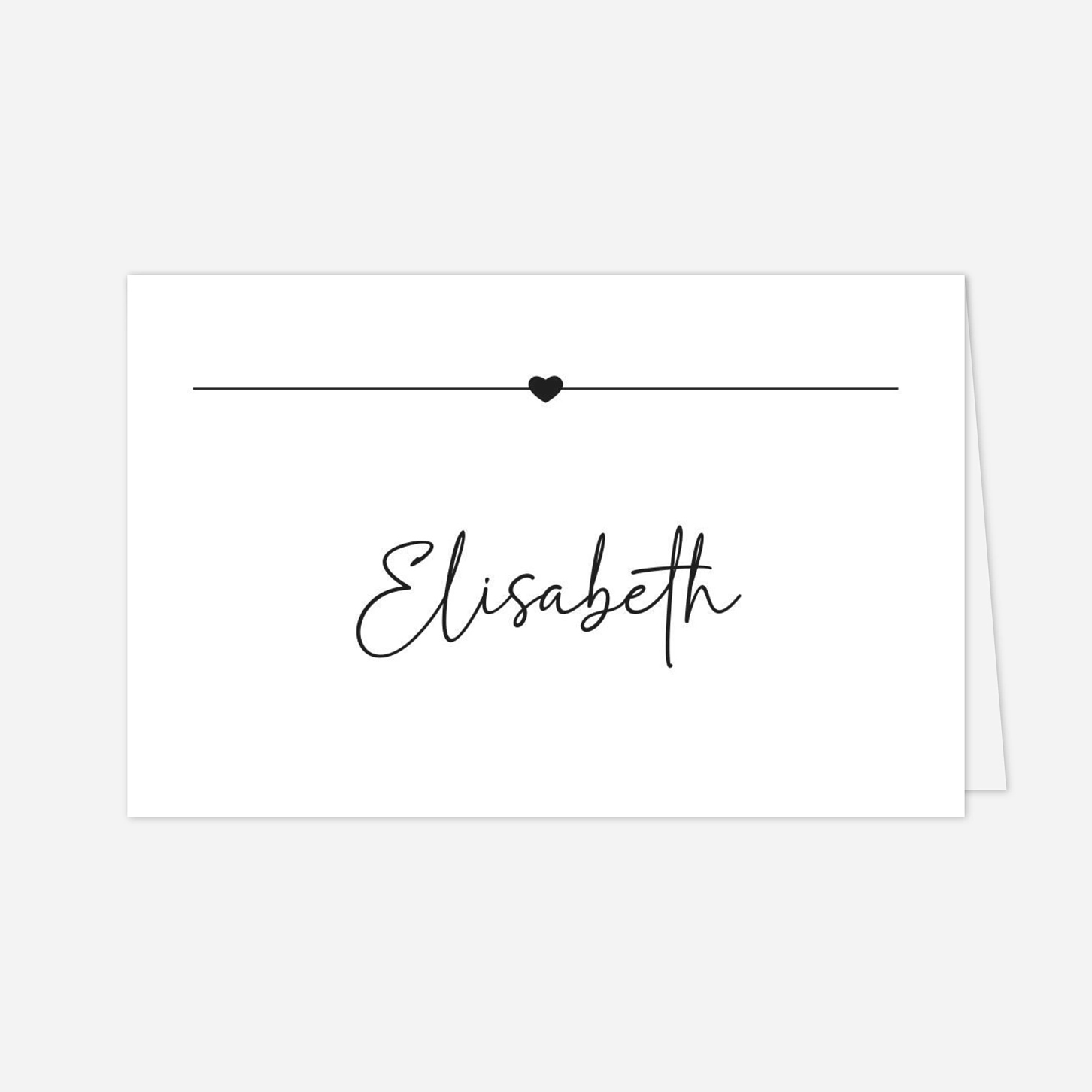 Marque-place mariage Union heureuse