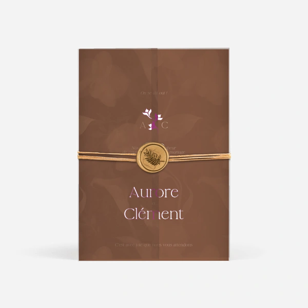 Velours floral