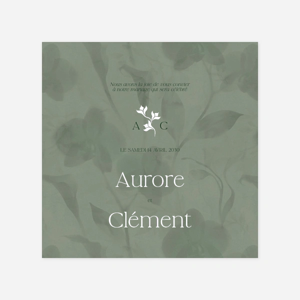 Velours floral