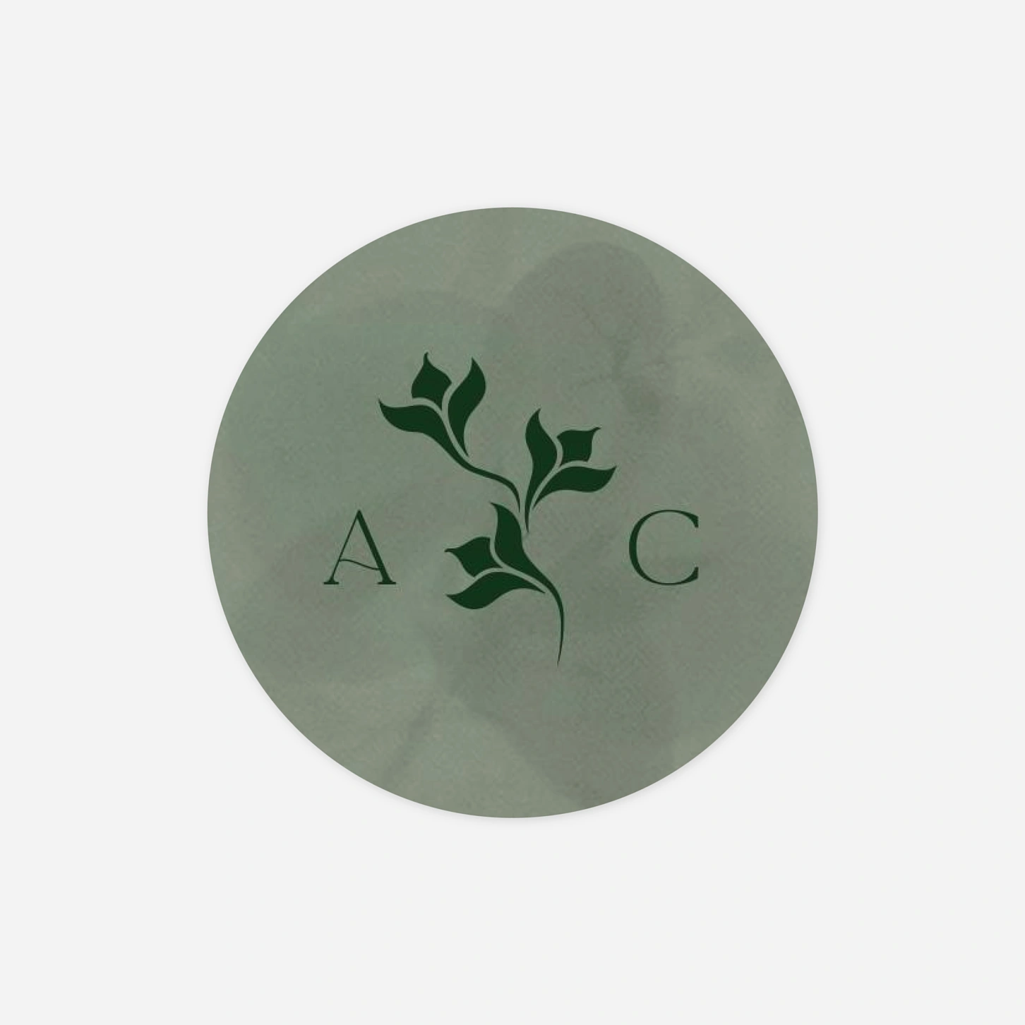 Stickers mariage Velours floral