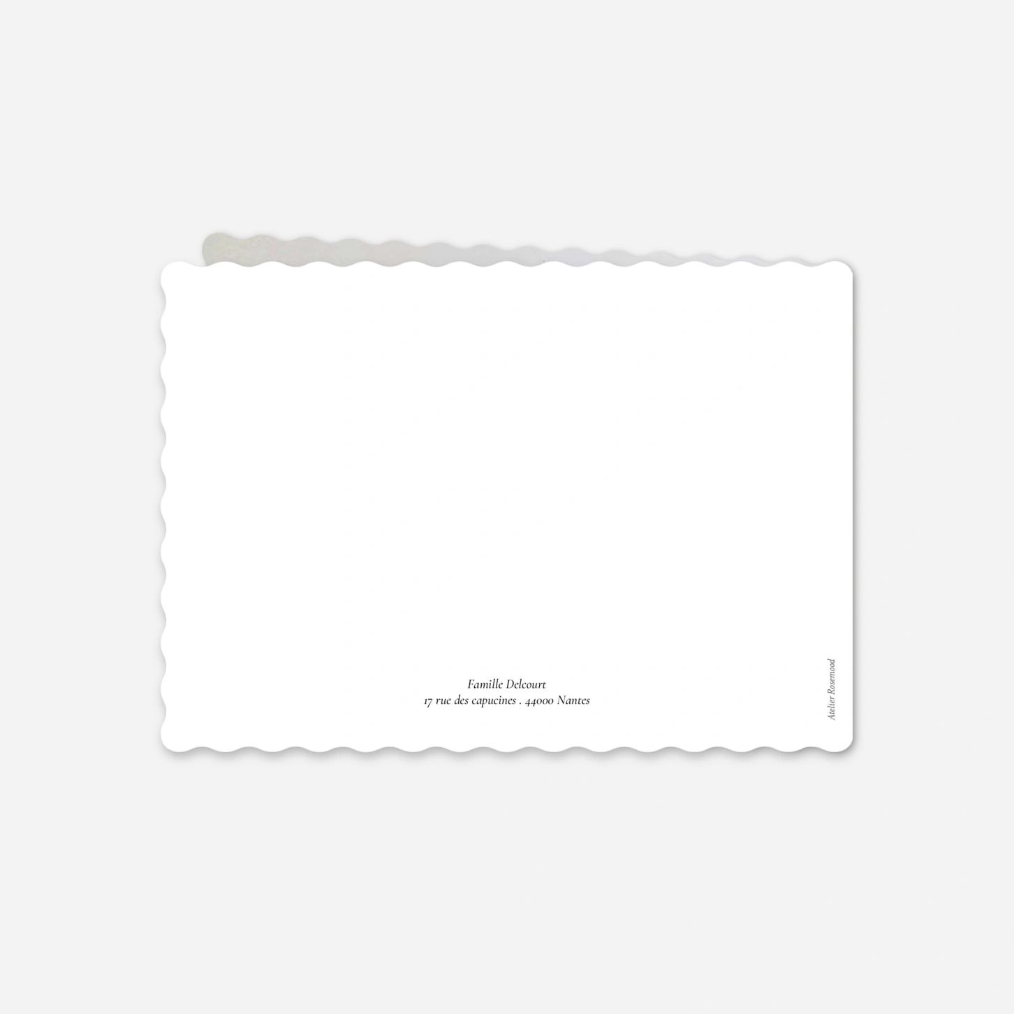 Carte de voeux Vœux joyeux