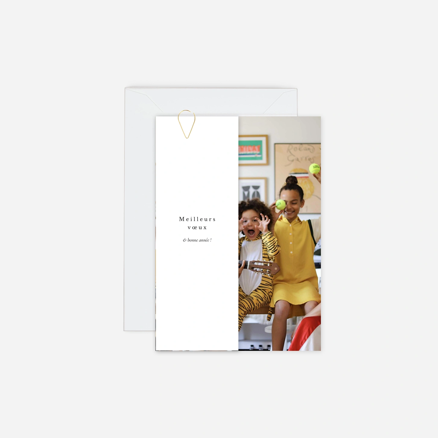 Carte de voeux Vœux joyeux