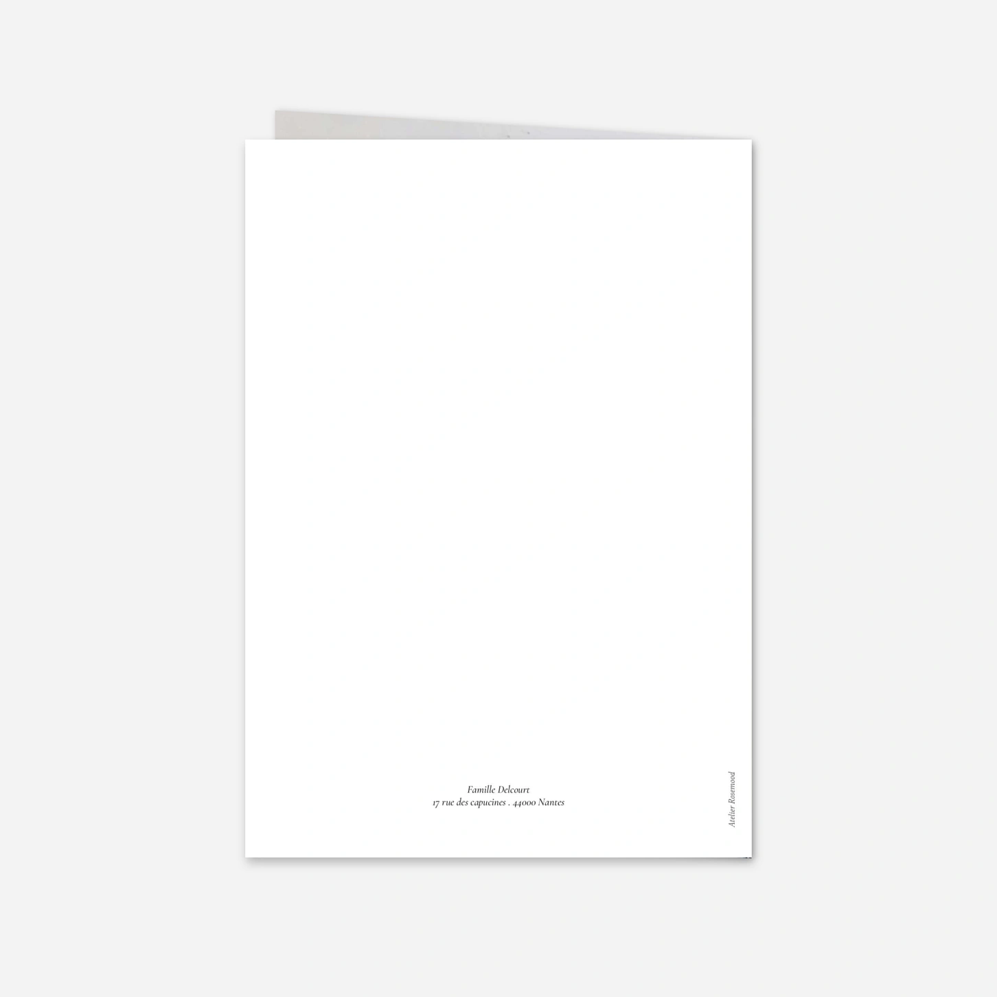 Carte de voeux Vœux joyeux